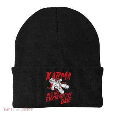 Voodoo Doll Costume Gift Scary Karma Halloween Beanie