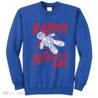 Voodoo Doll Costume Gift Scary Karma Halloween Sweatshirt thumb 0