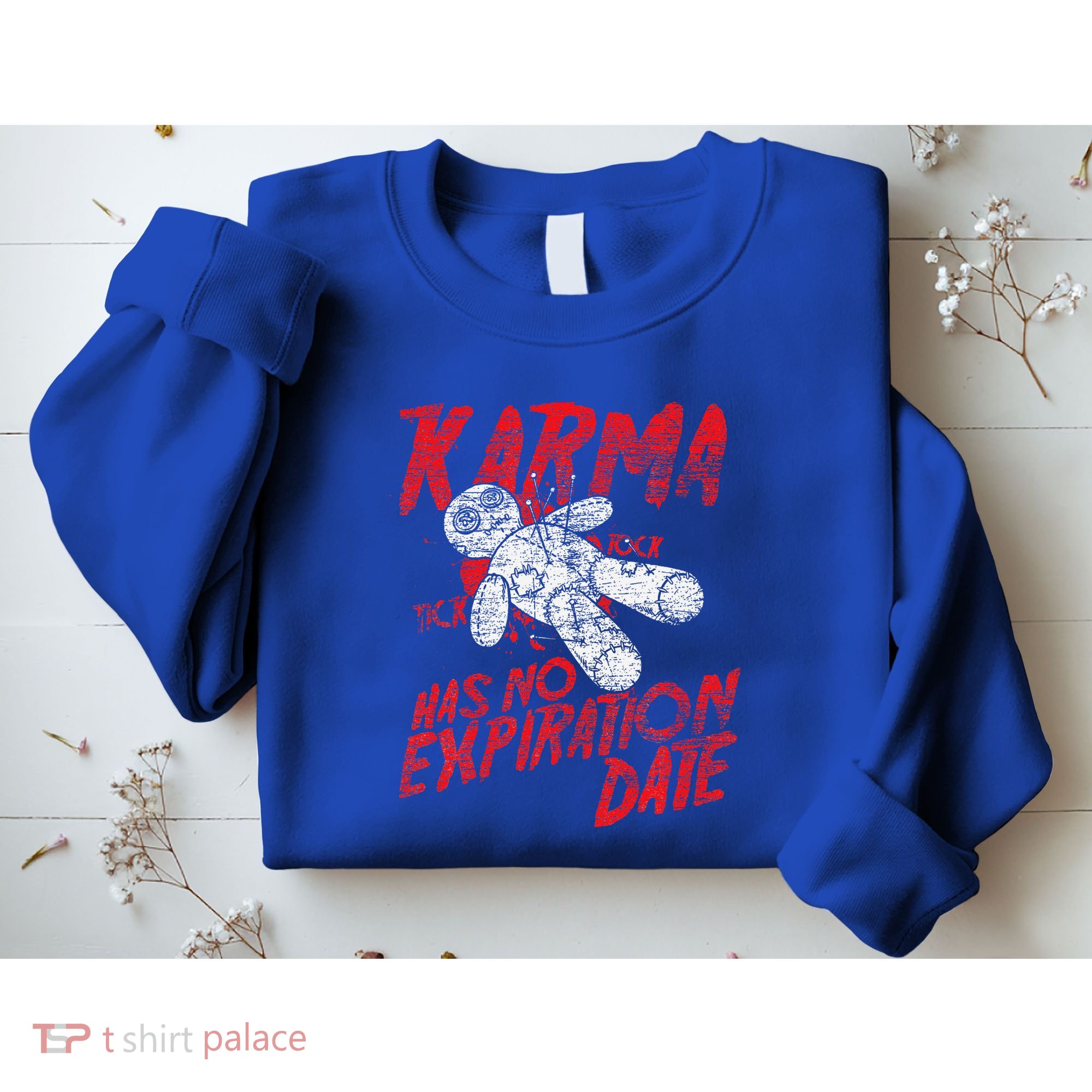 Voodoo Doll Costume Gift Scary Karma Halloween Sweatshirt