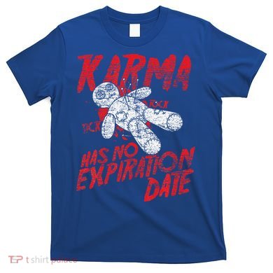 Voodoo Doll Costume Gift Scary Karma Halloween T-Shirt