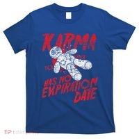 Voodoo Doll Costume Gift Scary Karma Halloween T-Shirt thumb 0