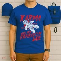 Voodoo Doll Costume Gift Scary Karma Halloween T-Shirt thumb 6