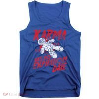 Voodoo Doll Costume Gift Scary Karma Halloween Tank Top thumb 0