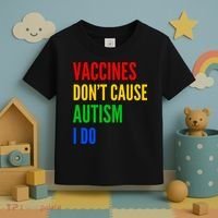 Vaccines Don’T Cause Autism I Do Toddler T-Shirt thumb 3