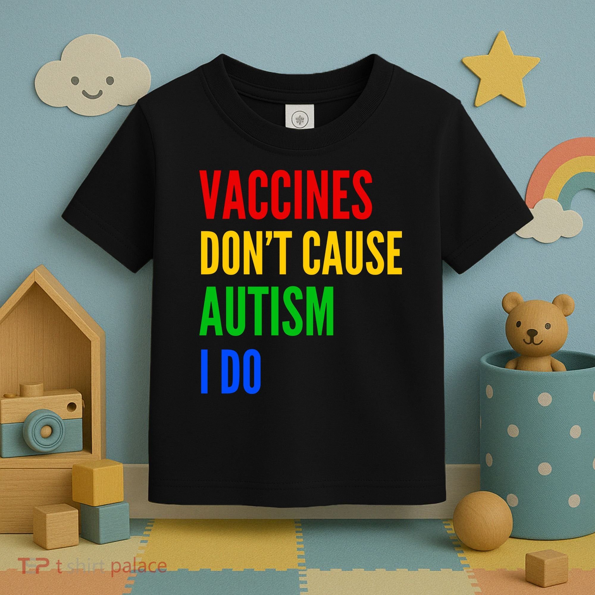 Vaccines Don’T Cause Autism I Do Toddler T-Shirt