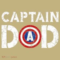 Vintage Dad Captain American Flag Father Day Gift T-Shirt thumb 7