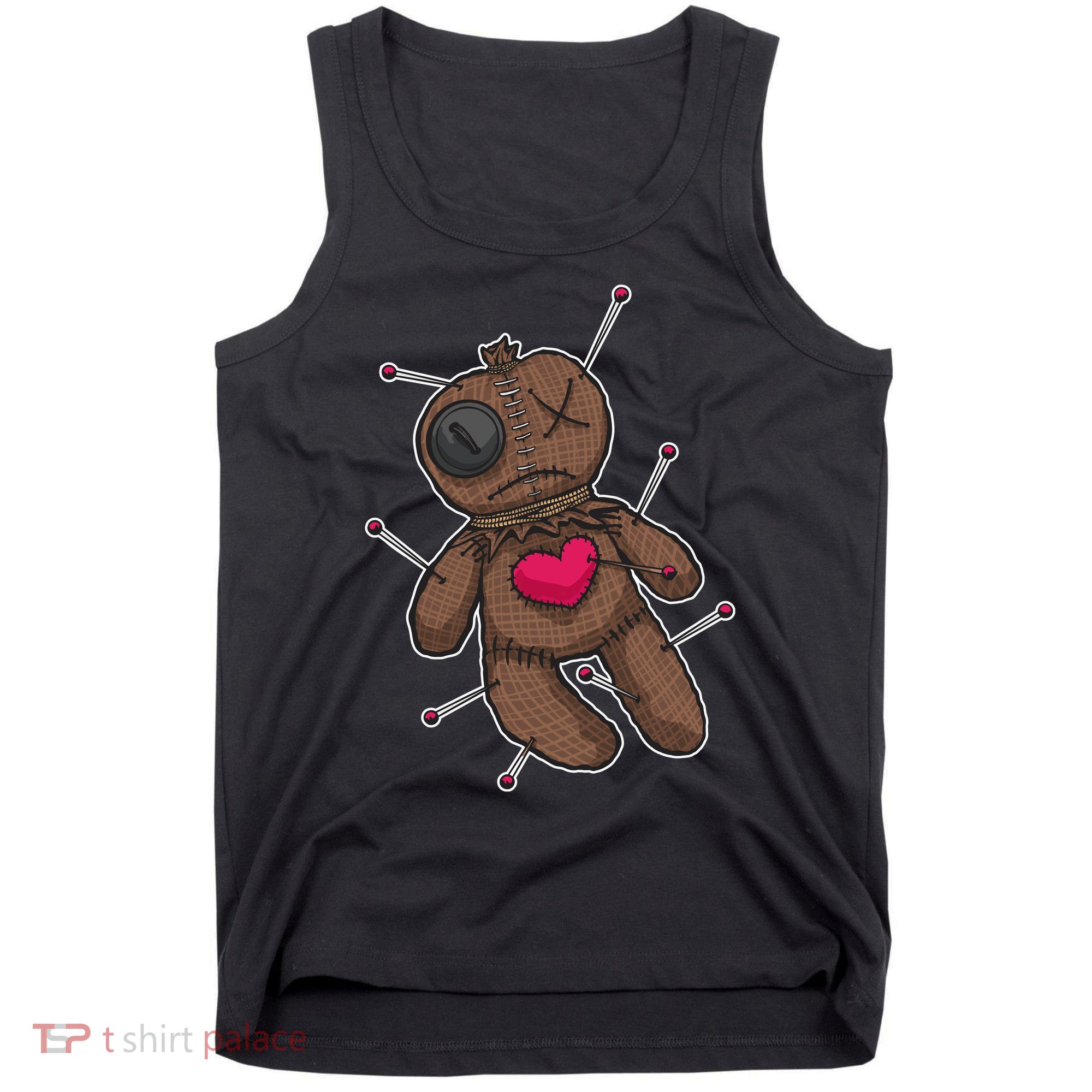 VooDoo Doll Cartoon Tank Top