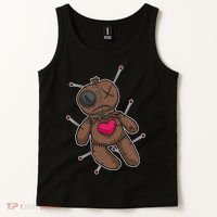 VooDoo Doll Cartoon Tank Top thumb 2