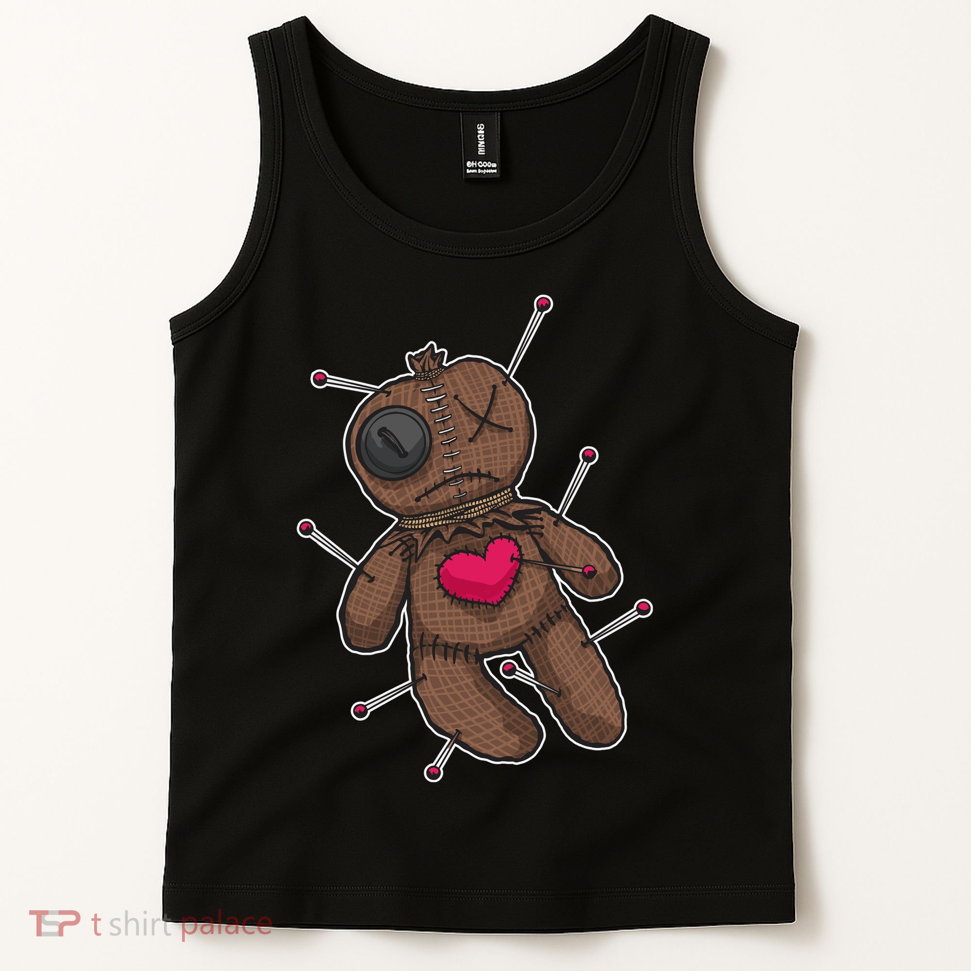 VooDoo Doll Cartoon Tank Top