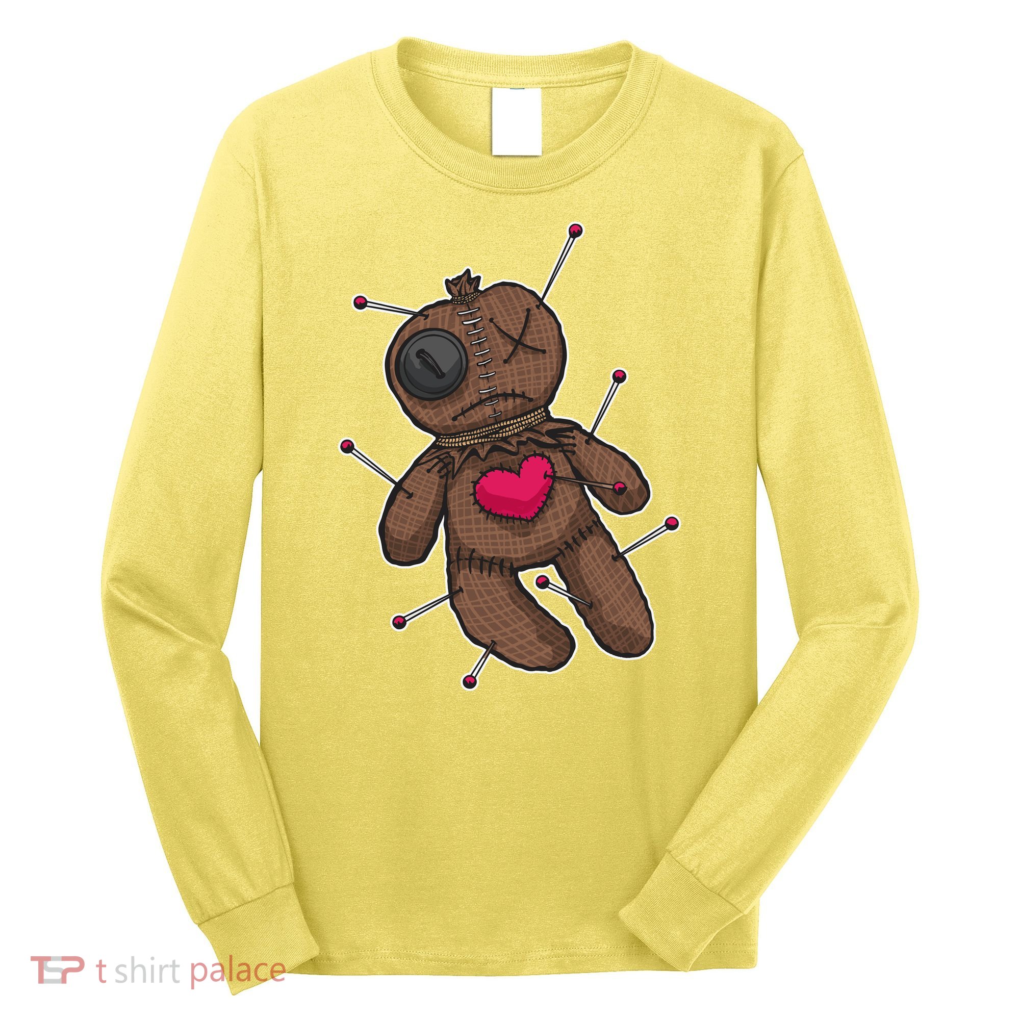 VooDoo Doll Cartoon Long Sleeve Shirt