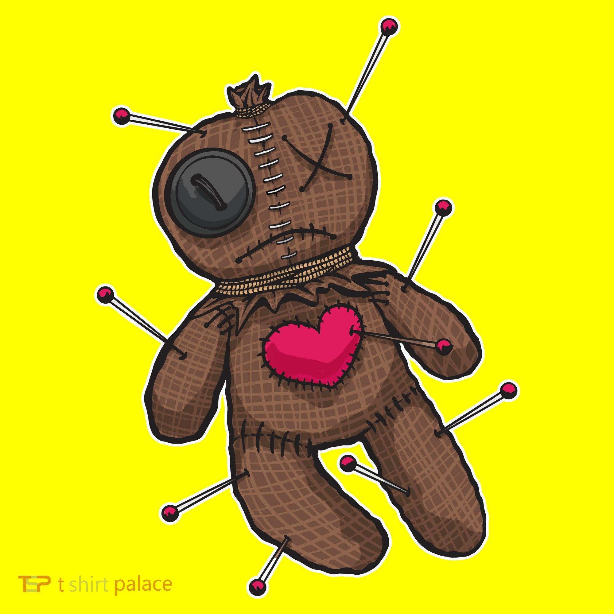 VooDoo Doll Cartoon T-Shirt