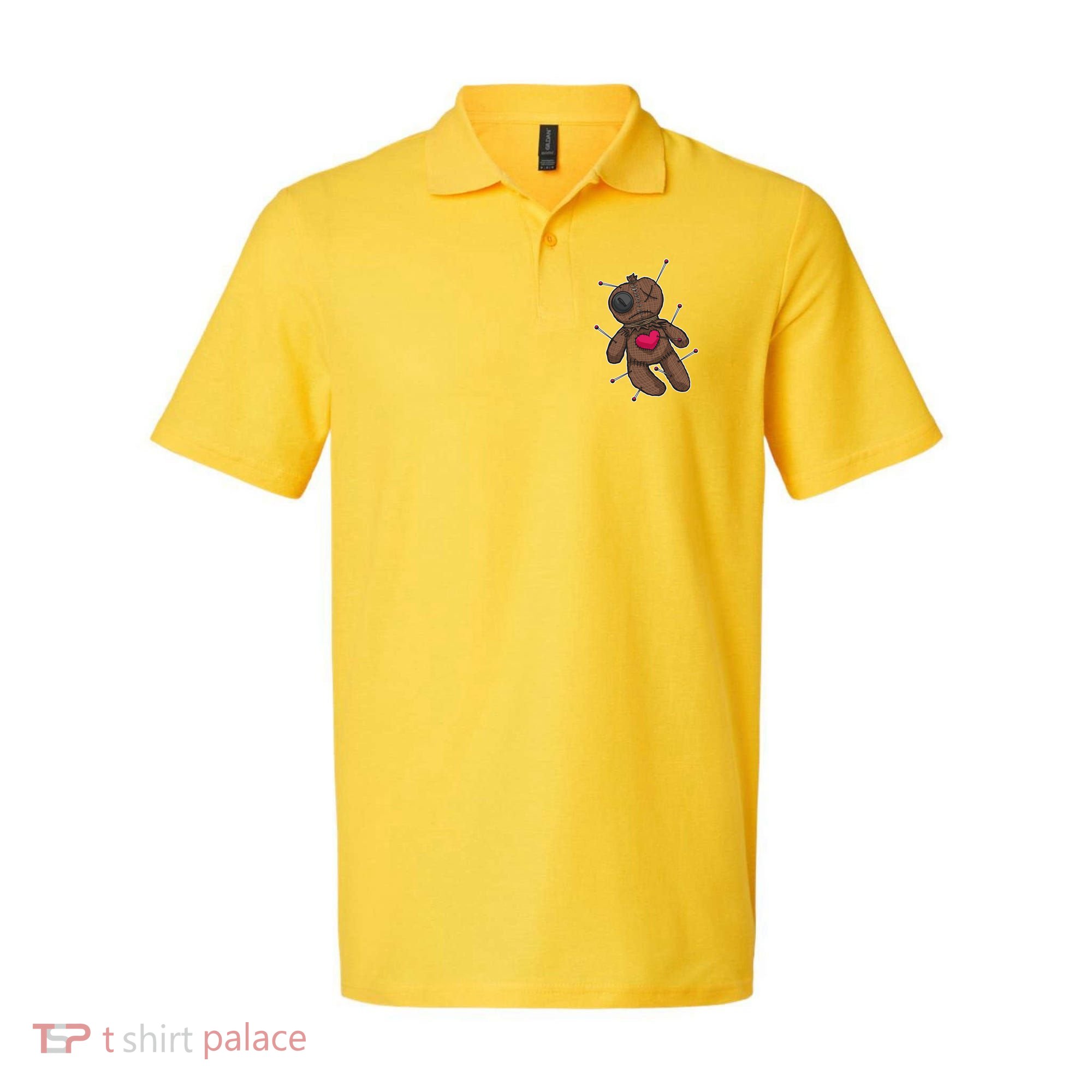 VooDoo Doll Cartoon Polo