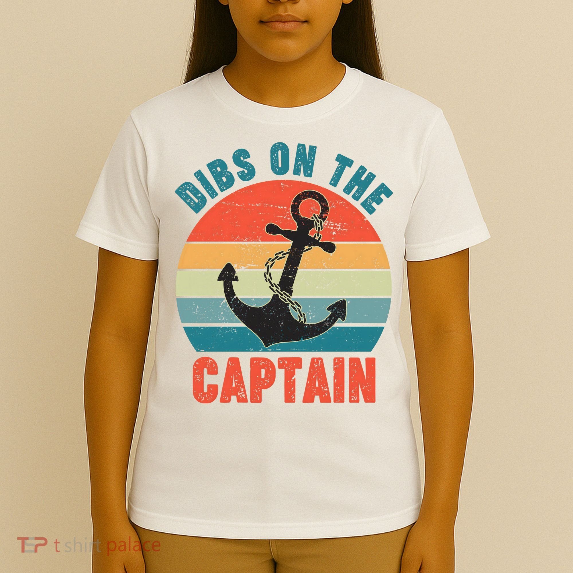 Vintage Distressed Dibs On The Captain T-Shirt