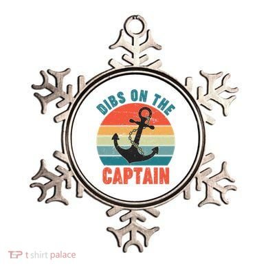 Vintage Distressed Dibs On The Captain Ornament