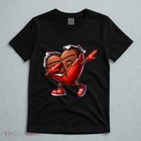 ValentineS Day Dabbing Heart Candy Funny Humor T-Shirt thumb 5