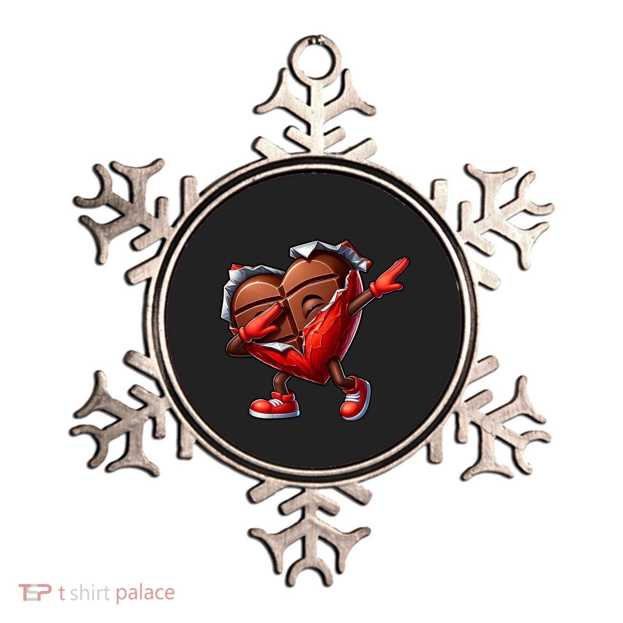 ValentineS Day Dabbing Heart Candy Funny Humor Ornament