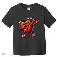 ValentineS Day Dabbing Heart Candy Funny Humor Toddler T-Shirt thumb 0