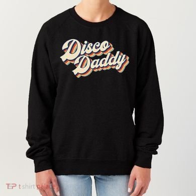 Vintage Disco Daddy Retro Matching 60S 70s Women's Sweatshirt