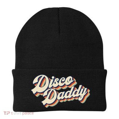 Vintage Disco Daddy Retro Matching 60S 70s Beanie