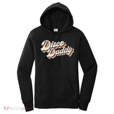Vintage Disco Daddy Retro Matching 60S 70s Women's Hoodie