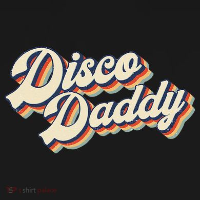 Vintage Disco Daddy Retro Matching 60s 70s Gift Dad Mousepad