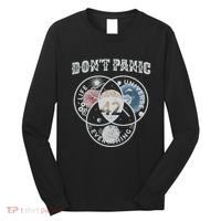 Venn Diagram DonT Panic Life The Universe And Everything 42 Long Sleeve Shirt thumb 0