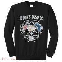 Venn Diagram DonT Panic Life The Universe And Everything 42 Sweatshirt thumb 0