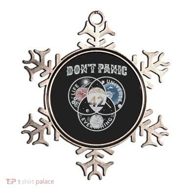 Venn Diagram DonT Panic Life The Universe And Everything 42 Ornament