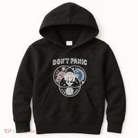 Venn Diagram DonT Panic Life The Universe And Everything 42 Kids Hoodie thumb 0