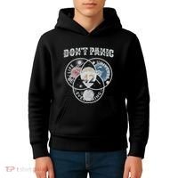 Venn Diagram DonT Panic Life The Universe And Everything 42 Kids Hoodie thumb 4