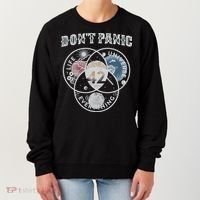 Venn Diagram DonT Panic Life The Universe And Everything 42 Women's Sweatshirt thumb 0