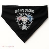 Venn Diagram DonT Panic Life The Universe And Everything 42 USA-Made Doggie Bandana thumb 0