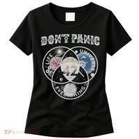 Venn Diagram DonT Panic Life The Universe And Everything 42 Women's T-Shirt thumb 0