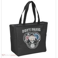 Venn Diagram DonT Panic Life The Universe And Everything 42 Tote Bag thumb 2