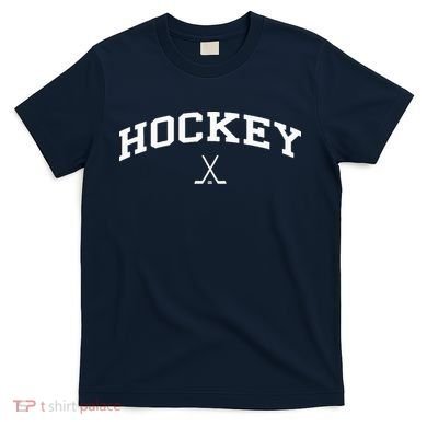 Vintage Distressed Design That Says Hockey T-Shirt