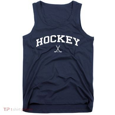 Vintage Distressed Design That Says Hockey Tank Top