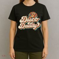 Vintage Disco Daddy Retro Matching 60's 70s Dad Grandpa T-Shirt thumb 4