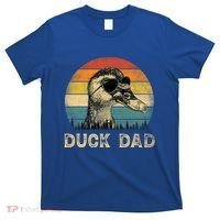 Vintage Duck Dad Duck Lovers Daddy FatherS Day T-Shirt thumb 0