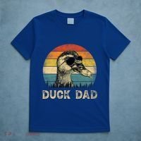 Vintage Duck Dad Duck Lovers Daddy FatherS Day T-Shirt thumb 5