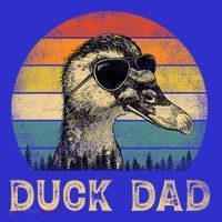 Vintage Duck Dad Duck Lovers Daddy FatherS Day T-Shirt thumb 7