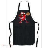 Valentines Day Dabbing Heart Shirt Boys Baseball Catcher Apron thumb 0