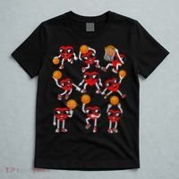 Valentines Day funny Basketball Heart Dunking T-Shirt thumb 5