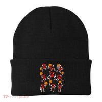Valentines Day funny Basketball Heart Dunking Beanie thumb 0
