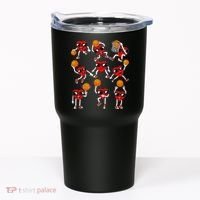 Valentines Day funny Basketball Heart Dunking Tumbler thumb 0