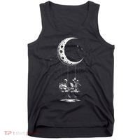 Valentine Day Funny Skeleton Couple Guitar Rock And Roll Tank Top thumb 0