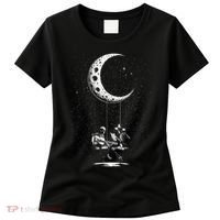 Valentine Day Funny Skeleton Couple Guitar Rock And Roll Women's T-Shirt thumb 0