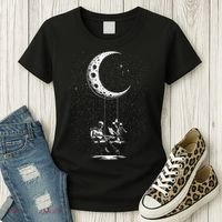 Valentine Day Funny Skeleton Couple Guitar Rock And Roll Women's T-Shirt thumb 3