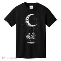 Valentine Day Funny Skeleton Couple Guitar Rock And Roll Kids T-Shirt thumb 0