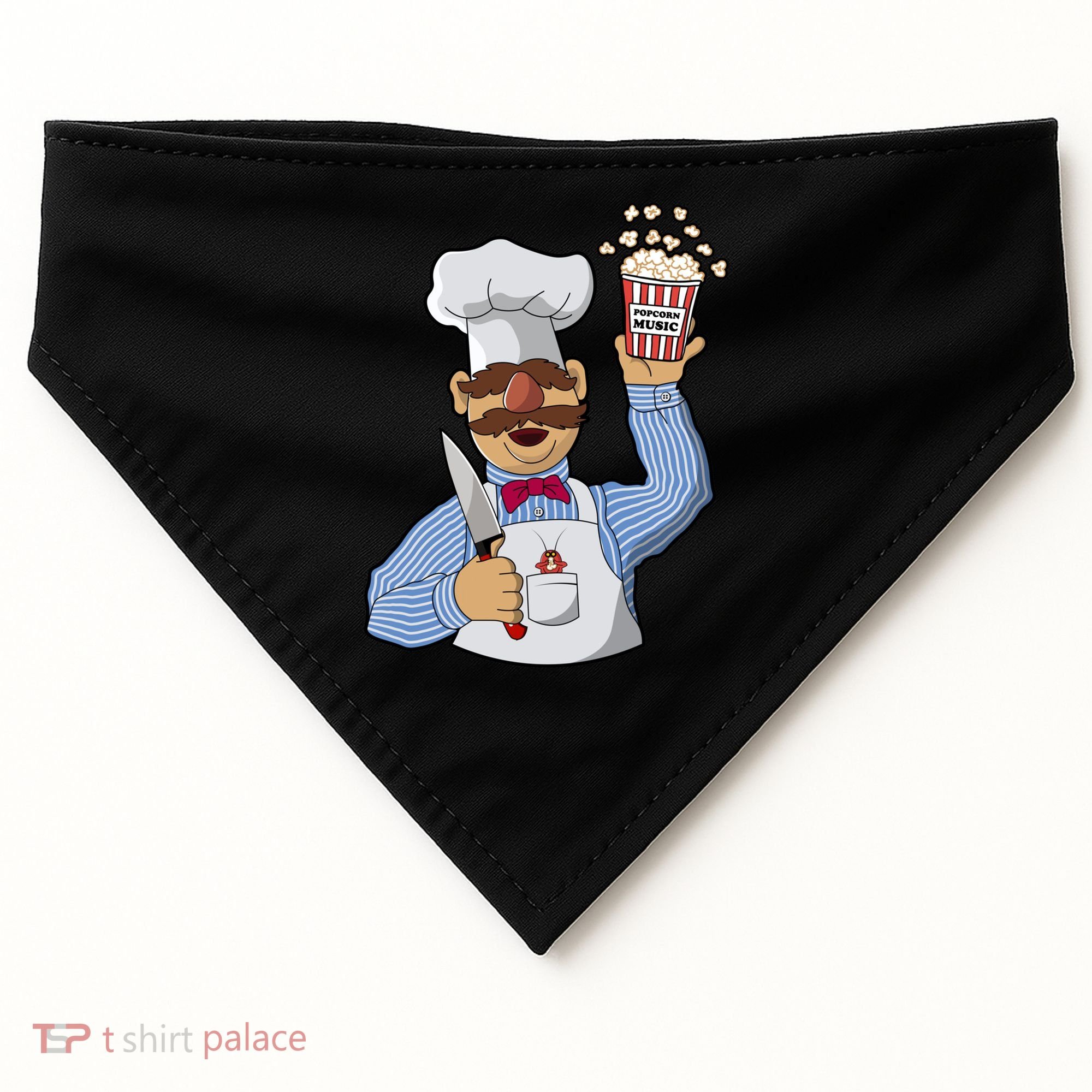 Vert Der Ferk Swedish Chef USA-Made Doggie Bandana