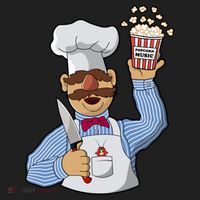 Vert Der Ferk Swedish Chef Golf Towel thumb 3